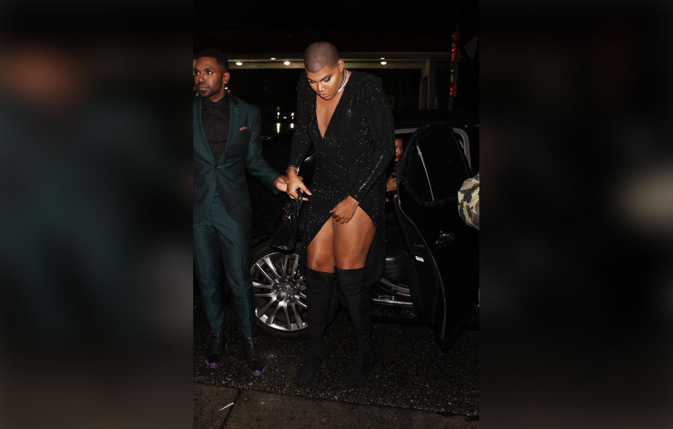 EJ Johnson Mini Dress Wardrobe Malfunction