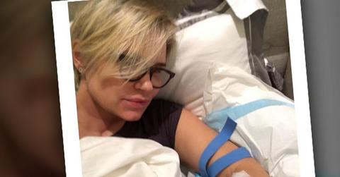 //yolanda foster lyme disease recovery selfie pp
