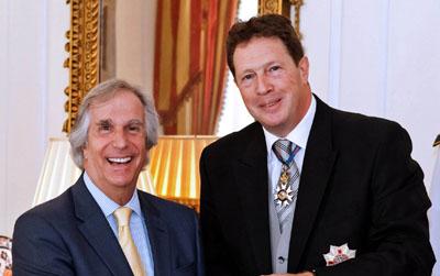 //henry winkler knighted