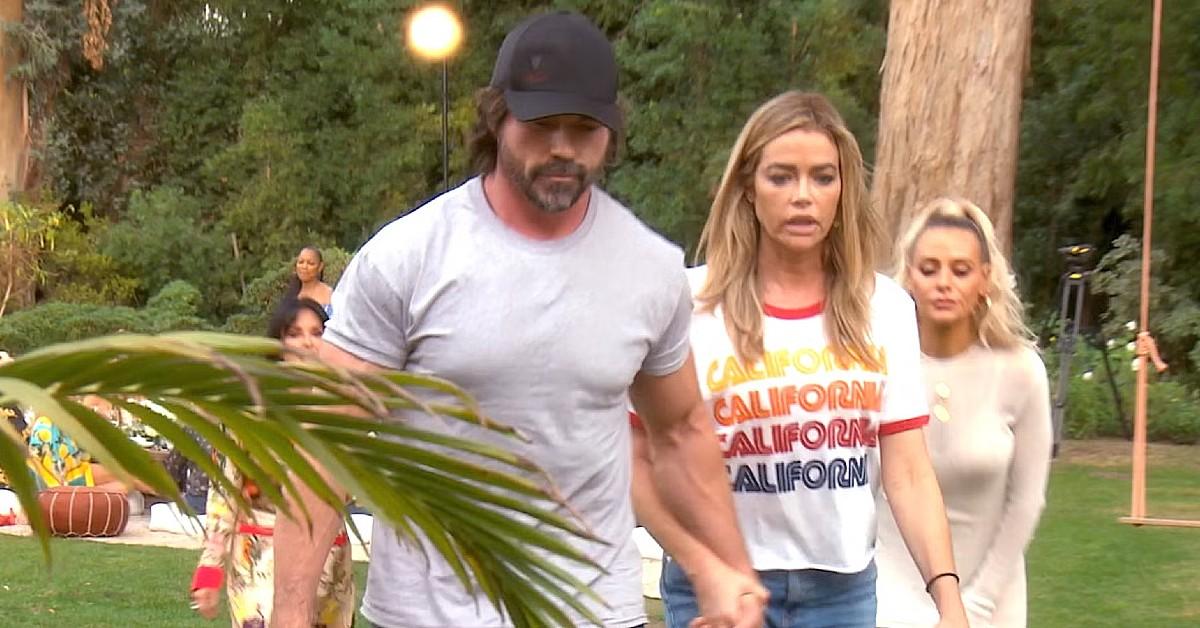 Photo of Aaron Phypers and Denise Richards