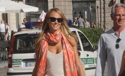 //stacy keibler lake como italy