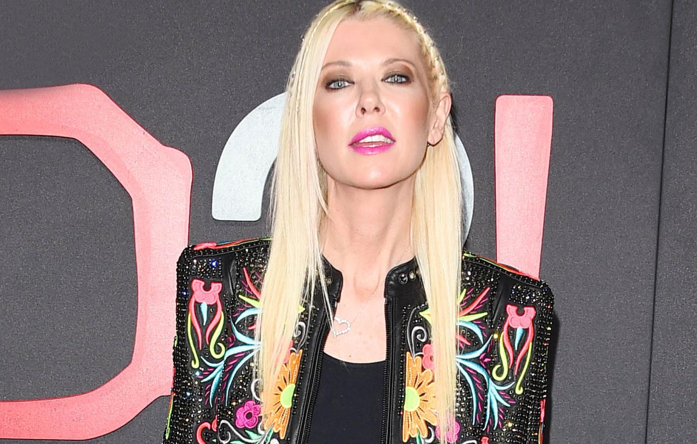 Sharknado actress Tara Reid shows off her slim figure in bizarre