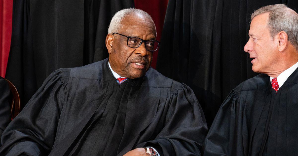 scotus clarence thomas trips paid by billionaire gop donor harlan crow jpg