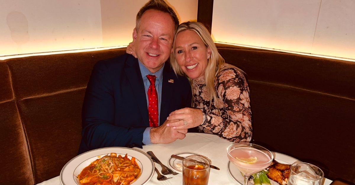 Photo of Marjorie Taylor Greene and Brian Glenn