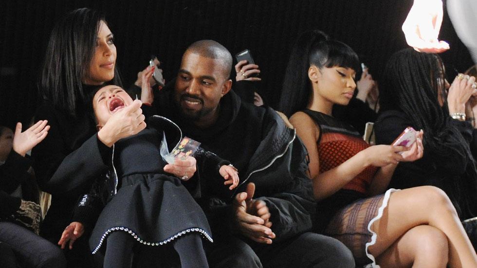 North West Cries At Fashion Show