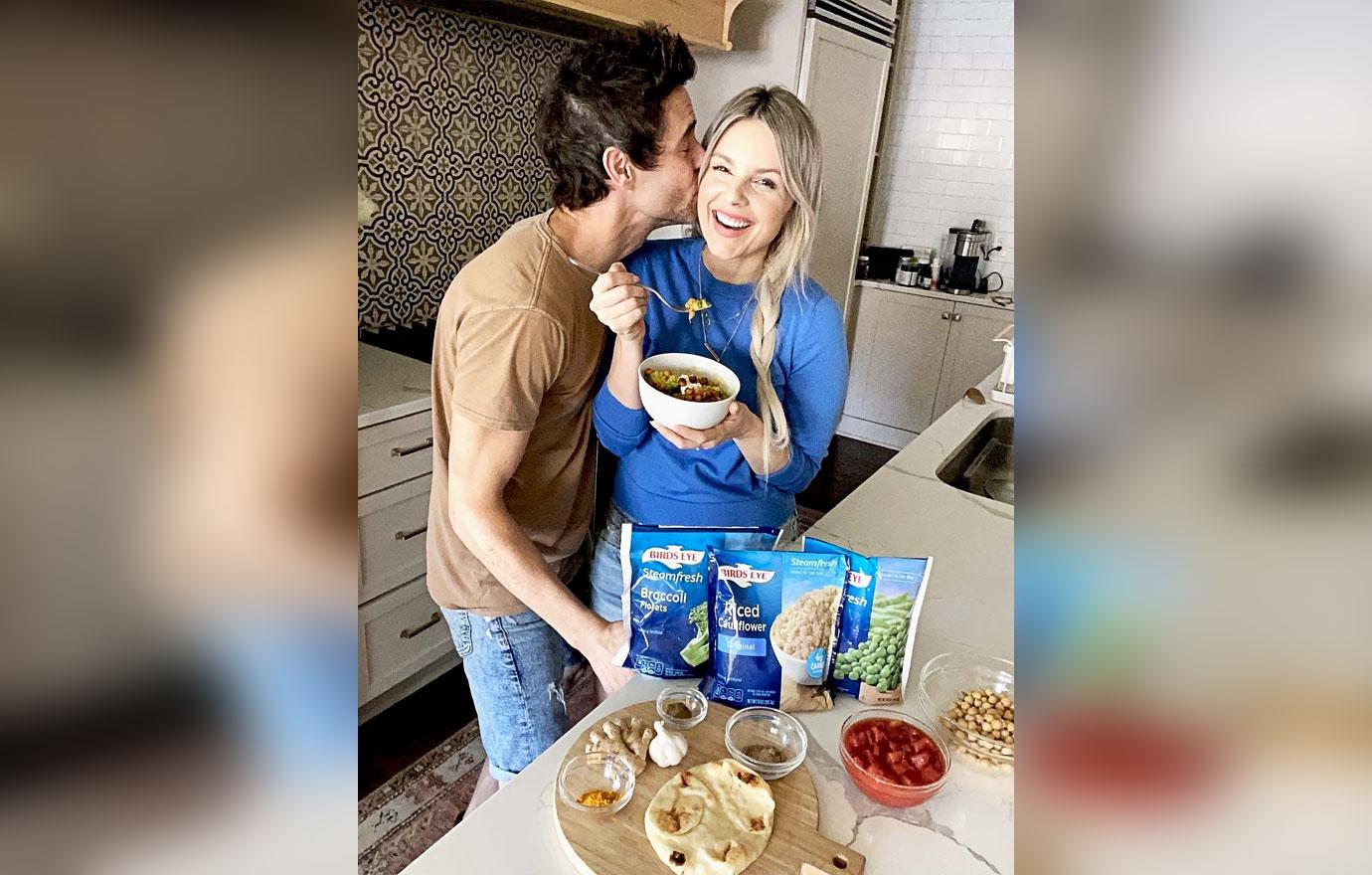 ali fedotowsky kevin manno birds eye frozen vegetables