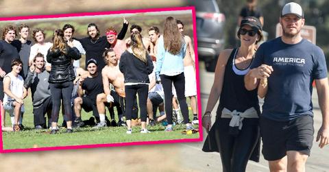 Chris Pratt And Katherine Schwarzenegger Spend Thanksgiving Morning Together