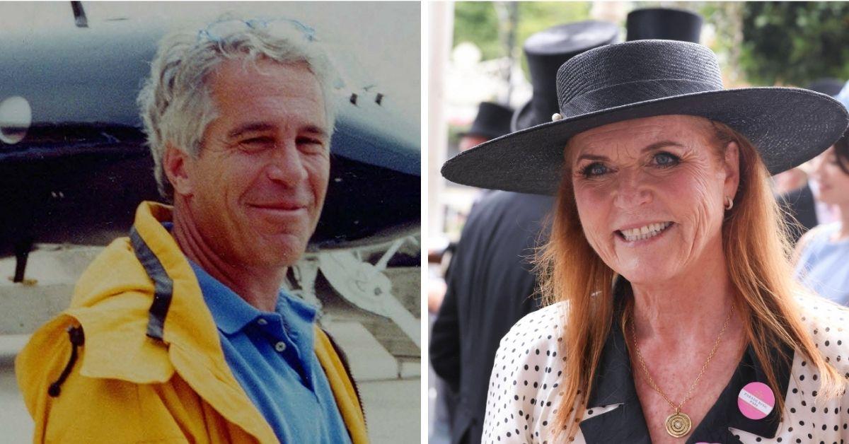Photo of Sarah Ferguson and Jeffrey Epstein
