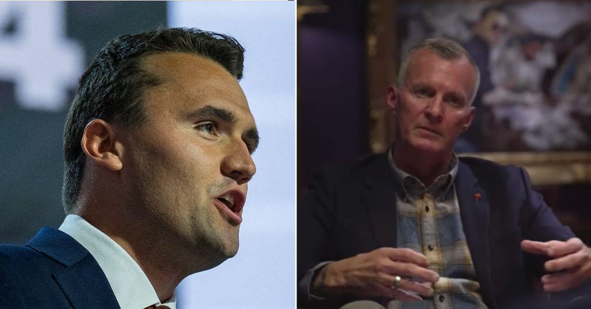 picture of Charlie Kirk and Brian Harpole