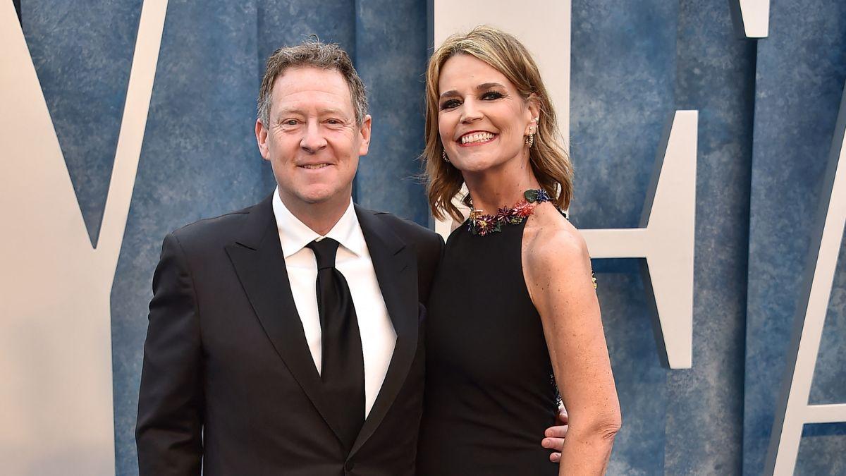 Photo of Savannah Guthrie, Michael Feldman