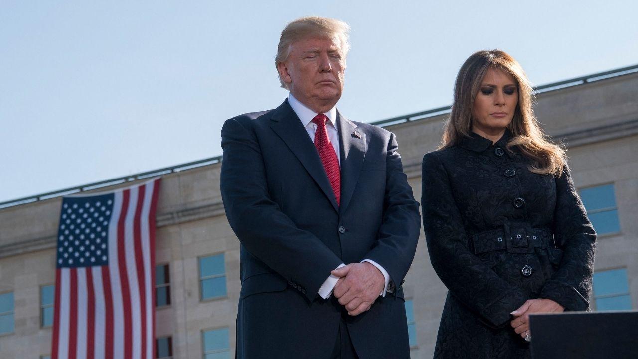Photo of Donald and Melania Trump