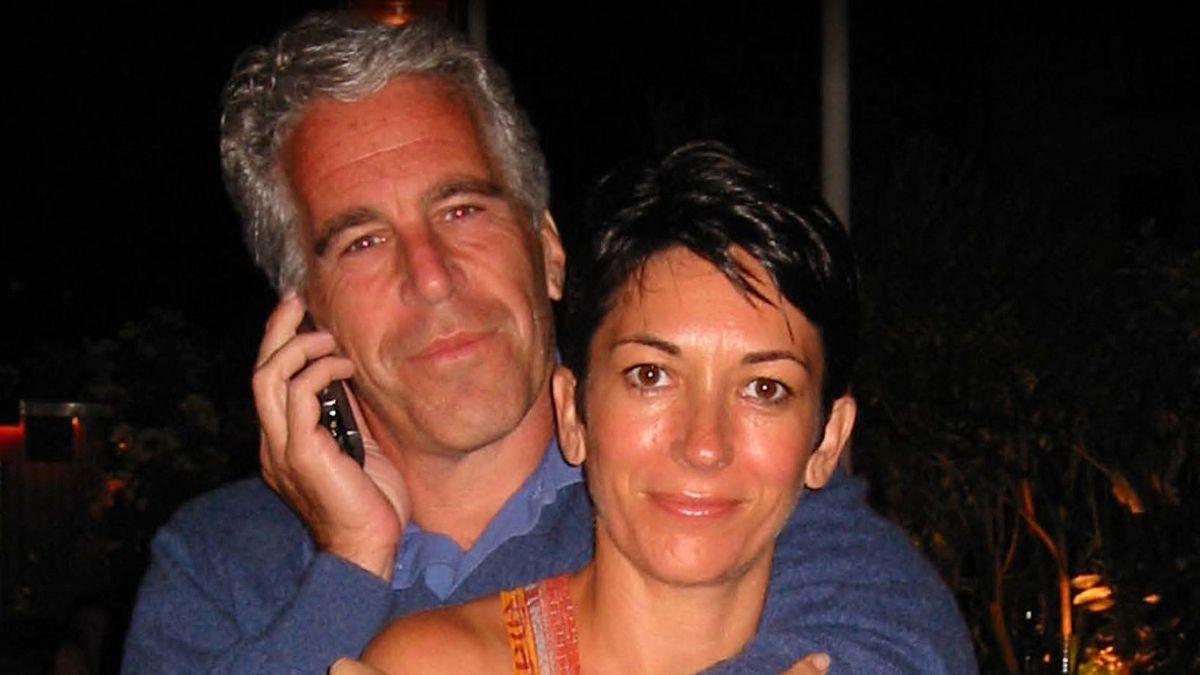 Photo of Jeffrey Epstein and Ghislaine Maxwell