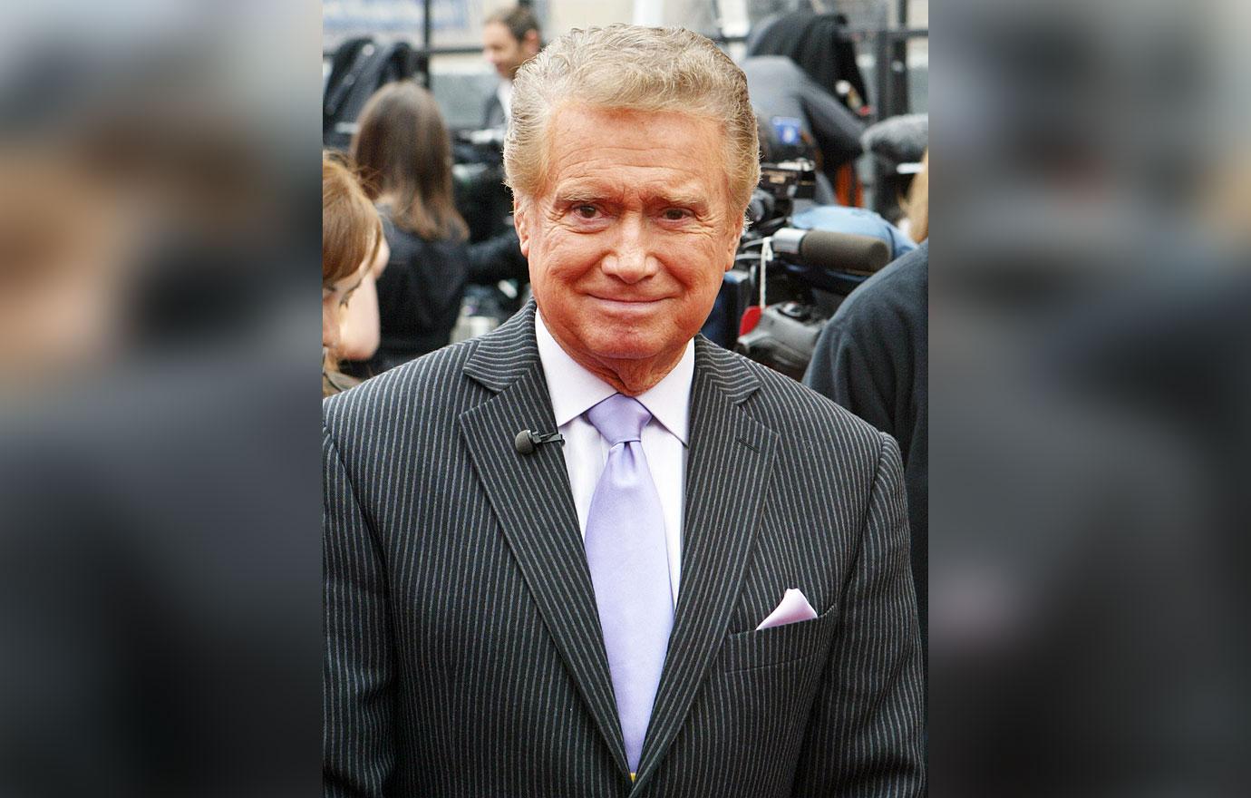 regis philbin will  million wife joy kids millions kelly ripa r