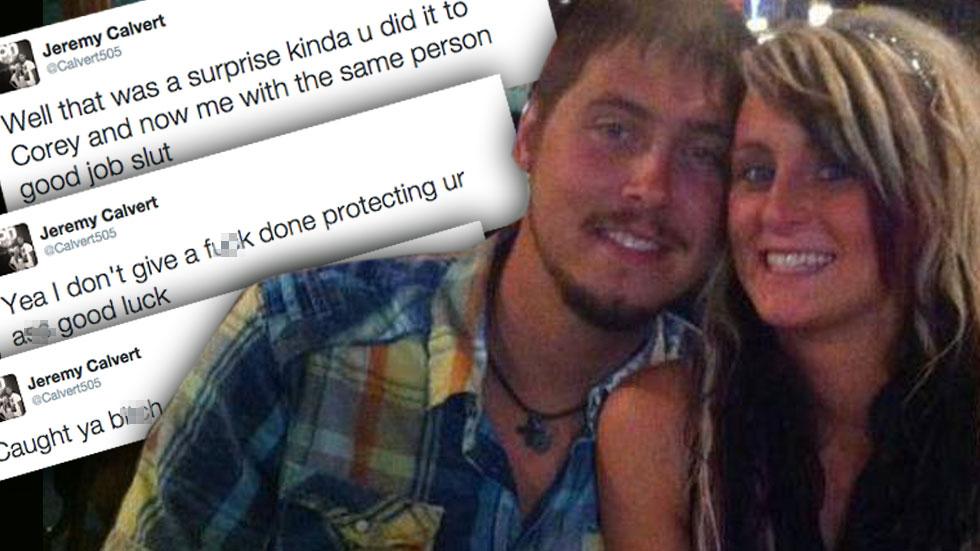 Divorce 2 At Just 22 Teen Mom 2 Star Leah Messer S Husband Jeremy Calvert Accuses Her Of