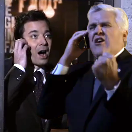 Jay Leno and Jimmy Fallon