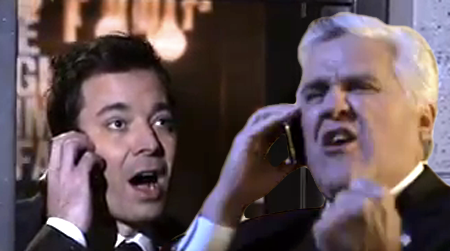 Jay Leno and Jimmy Fallon