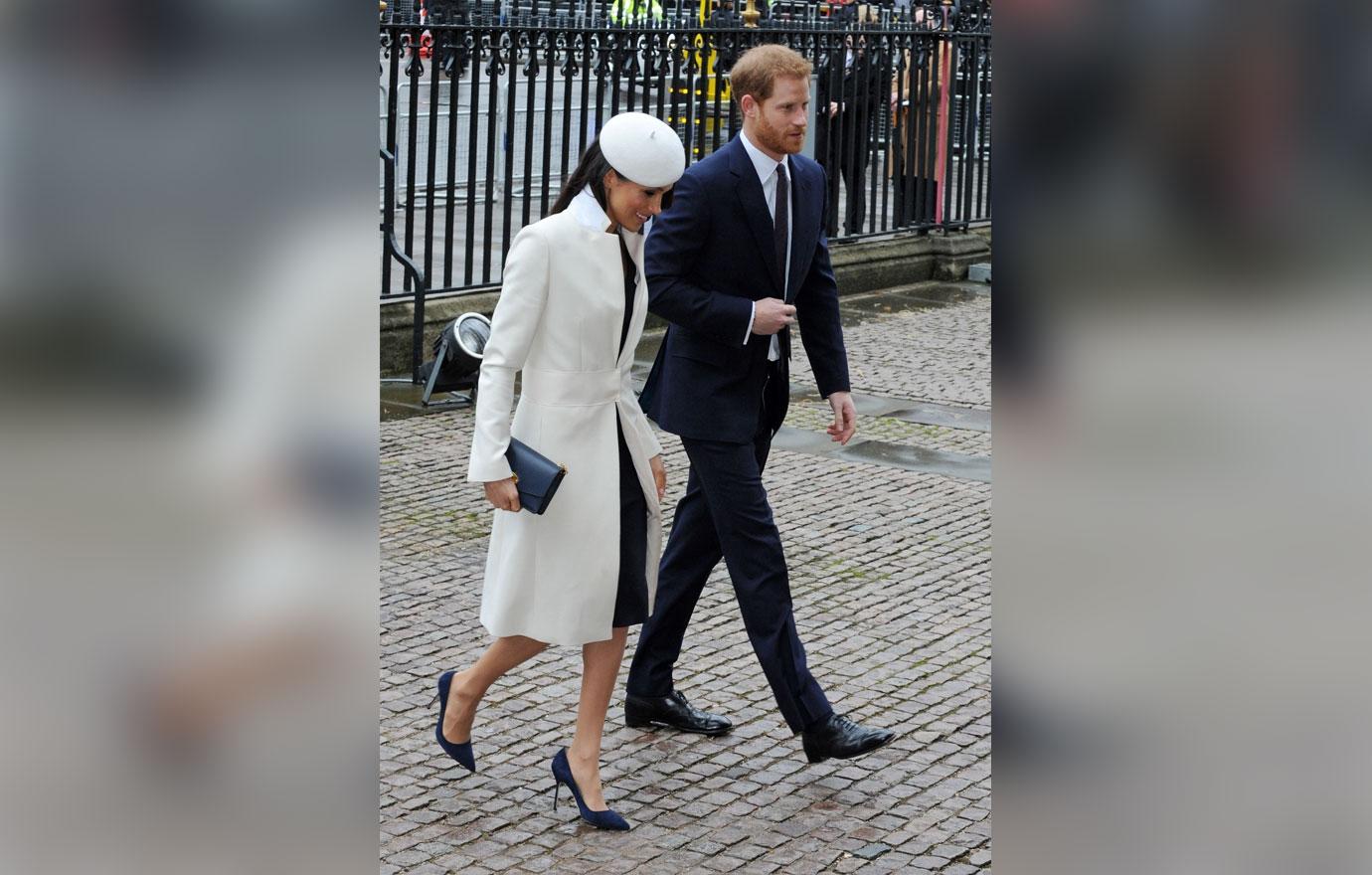 Meghan Markle White Coat Royal Wedding