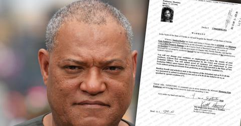 laurence fishburne daughter warrant arrest violate probation dui