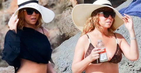 Mariah Carey Bikini Kids St Barts