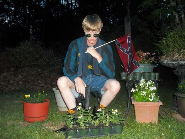 Dylann Roof Anti-American Photos