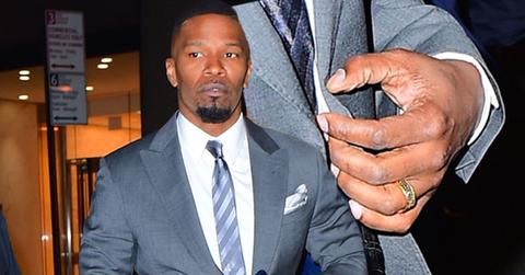//jamie foxx wedding rumors gold ring pp