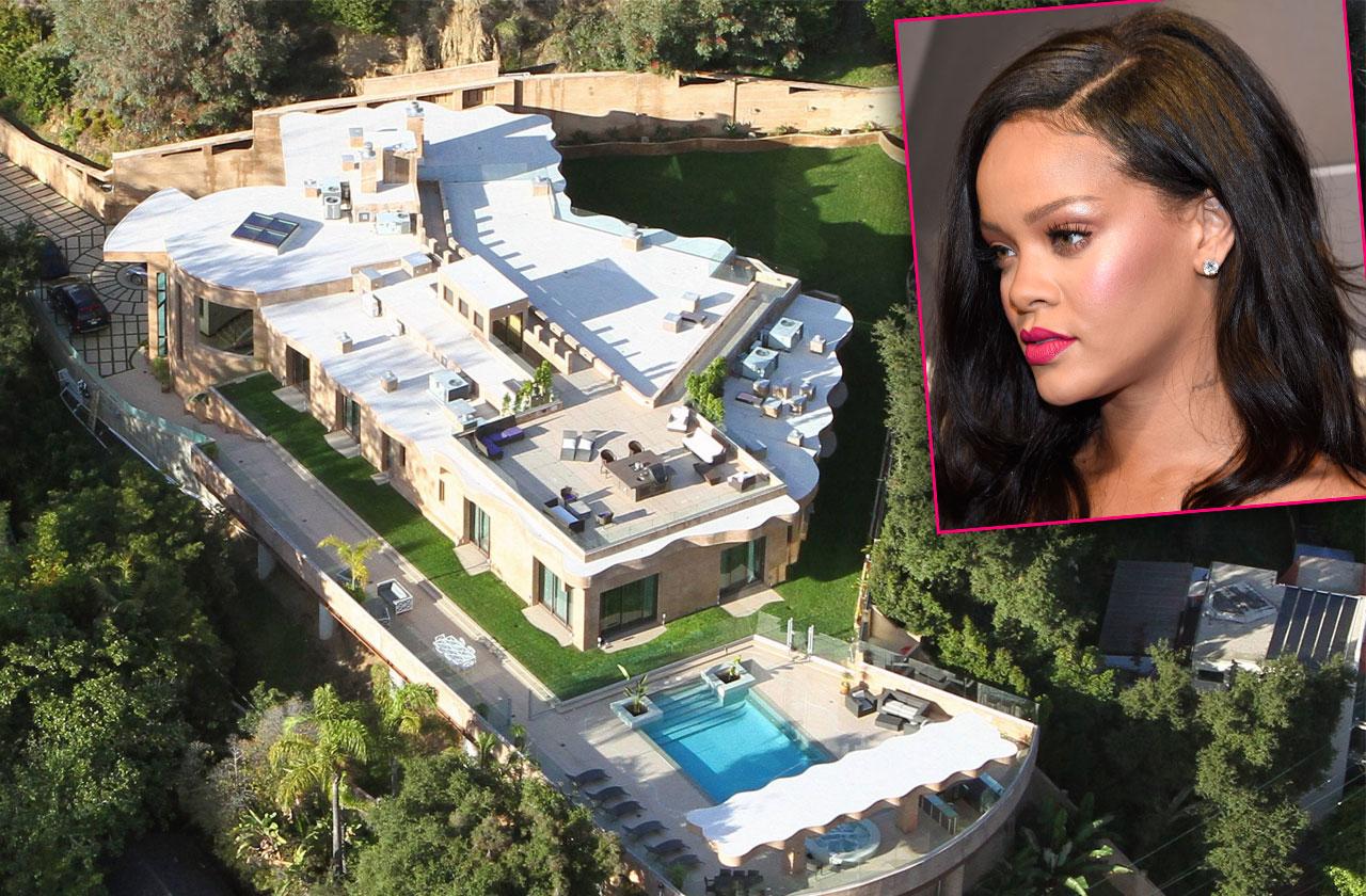 Rihannas Hollywood Hills Home Robbed After String Of Burglaries