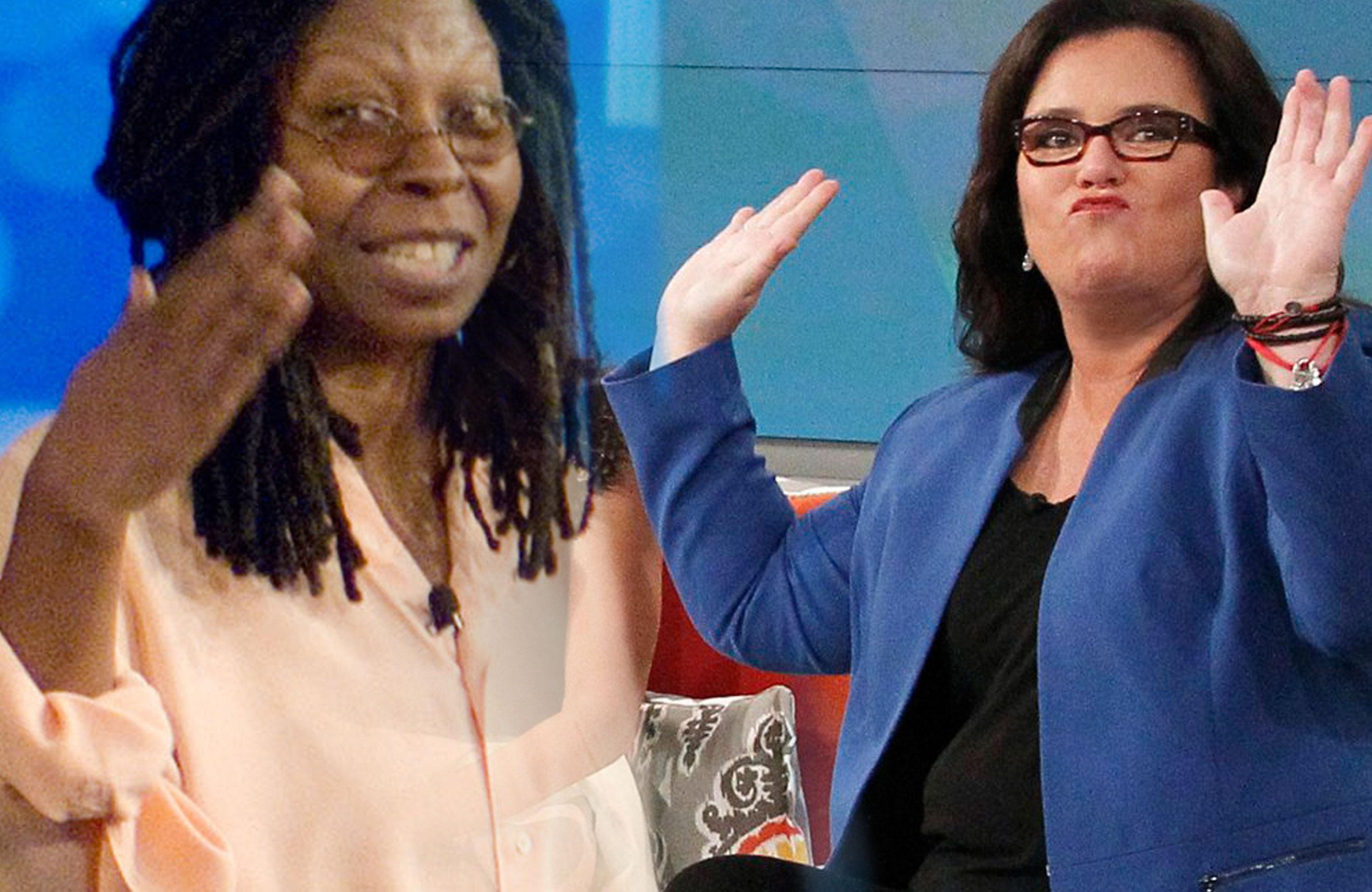 //Whoopi Goldberg and rossie view