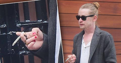 Macaulay Culkin Photos -- Smoking After Rehab & Methadone Treatment