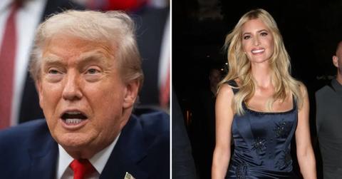 Split photo of Donald Trump and Ivanka Trump