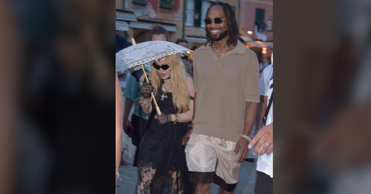 Akeem Morris' protective stance toward Madonna is drawing attention.