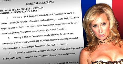 //sonja morgan sells french estate help pay off bankruptcy debt pp sl