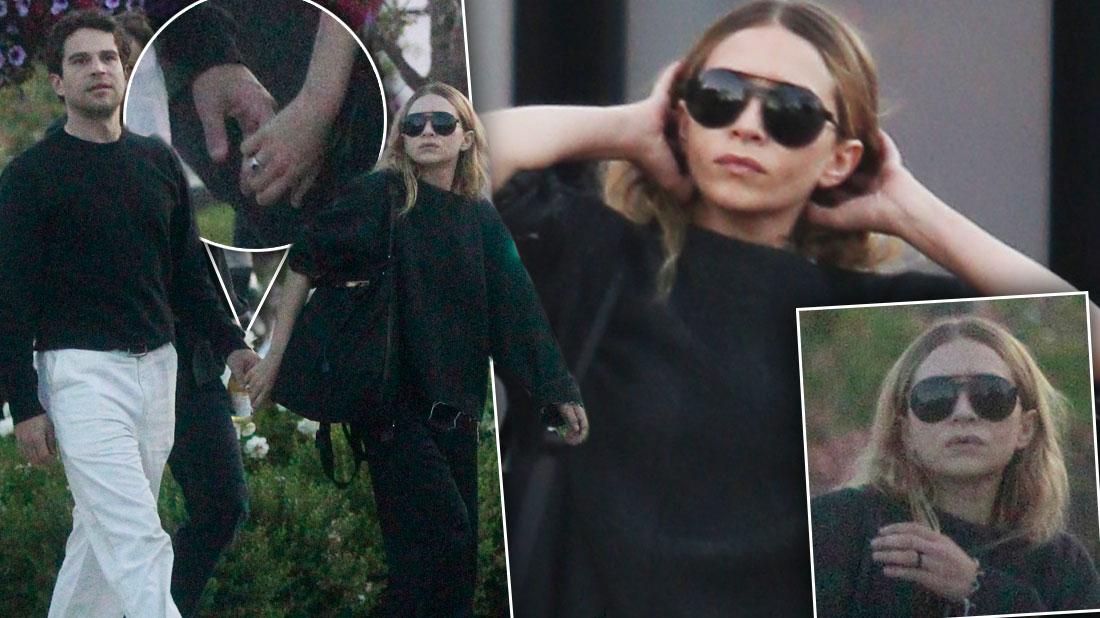 Ashley Olsen Wears Ring On Date With Boyfriend Louis Eisner