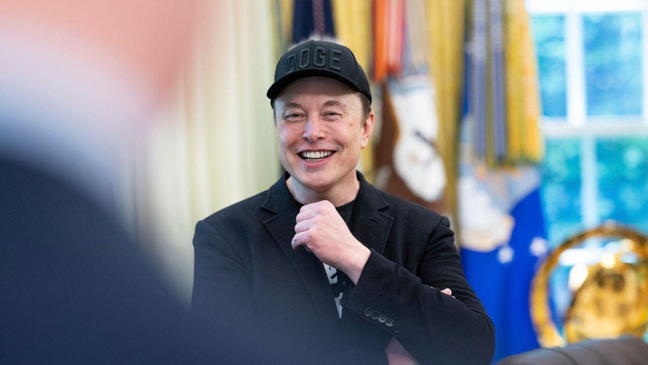 A photo of Elon Musk