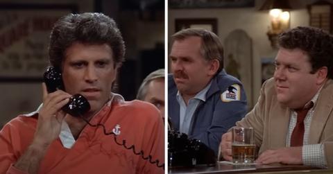 Photos of the 'Cheers' cast.