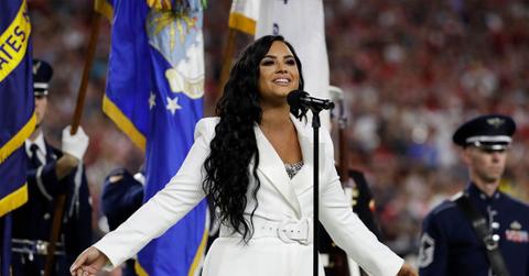 Super Bowl Star: Demi Lovato Crushes The National Anthem