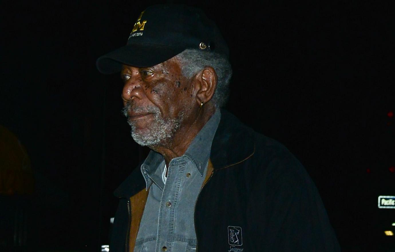 Male Celebs Who Smoke Weed: Morgan Freeman