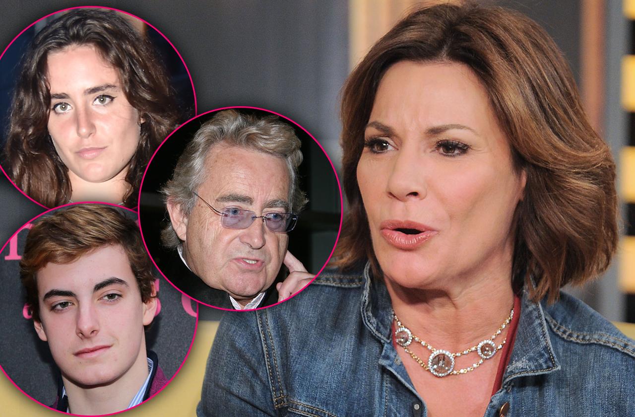 rhony luann de lesseps sued husband breach trust divorce alexandre kids