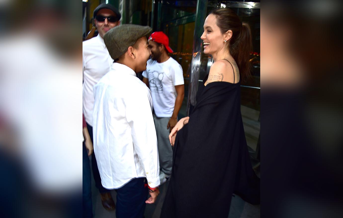 angelina jolie and son maddox's tight bond exposed