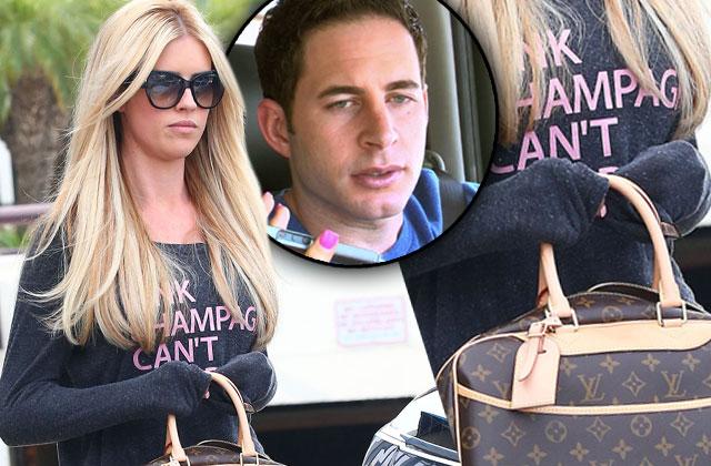 christina el moussa spotted no ring split tarek el moussa flip or flop