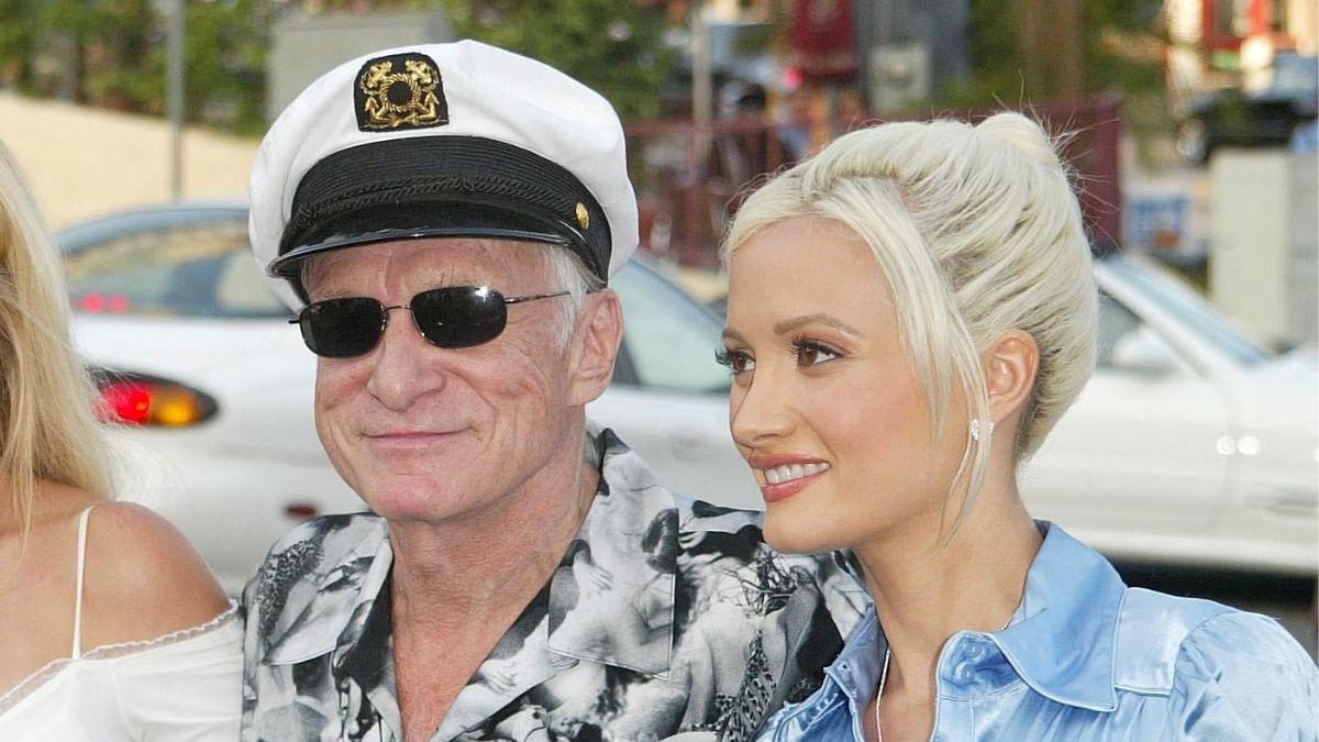 Photo of Holly Madison, Hugh Hefner