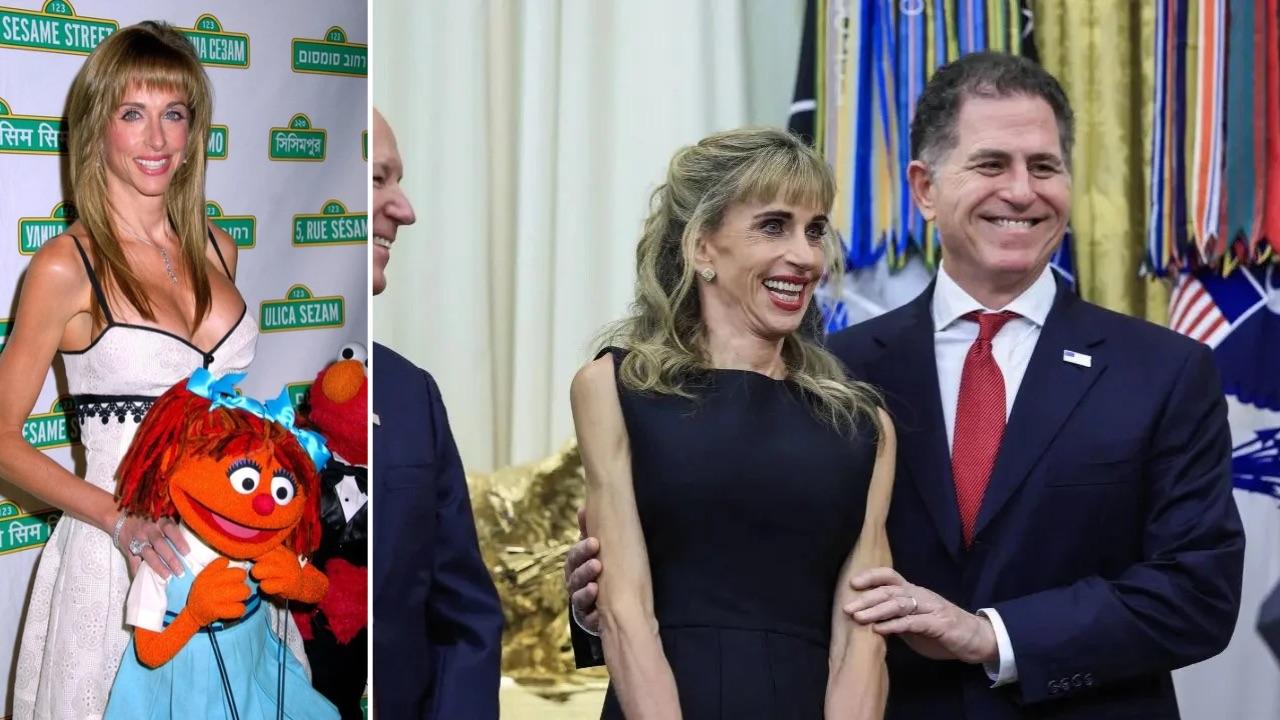 Some online critics wondered whether Susan Dell had gotten plastic surgery.