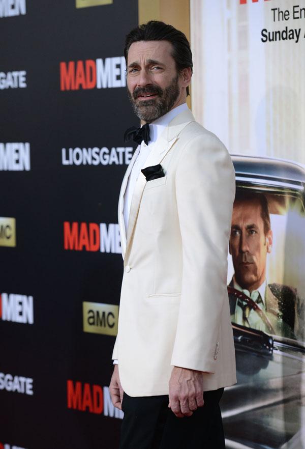 Jon Hamm Rehab -- 'Mad Men' Black & Red Ball