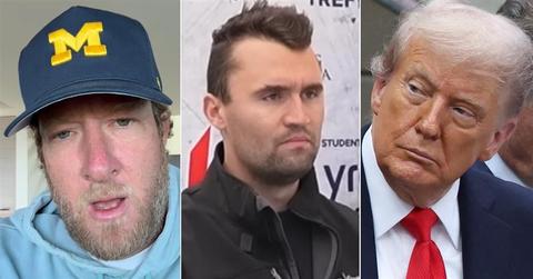 Dave Portnoy, Charlie Kirk, Donald Trump