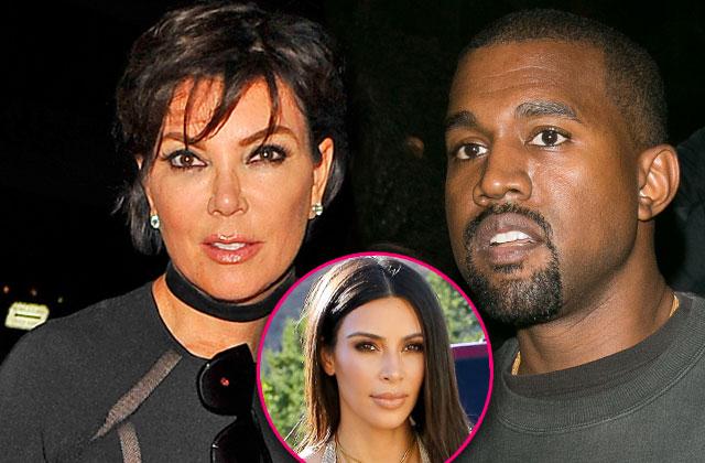 Kim Kardashian Paris Robbery Gun Kanye West Kris Jenner Feud