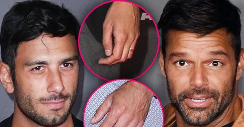 Ricky Martin Married Boyfriend Wedding Rings Kids Red Carpet Pics