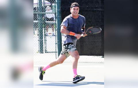 gavin rossdale shirtless sweaty tennis photos ex gwen stefani wedding married blake r