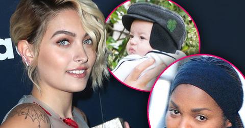 //paris jackson babysits janet jackson son eissa pp
