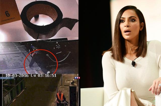 Kim Kardashian Paris Shocking Crime Scene Photos Released Gag Tape