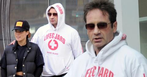 //David Duchovny young girlfriend Canada pp