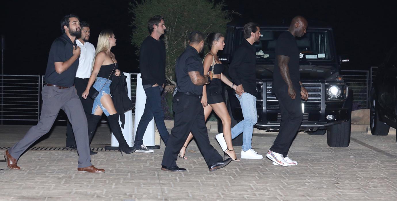 Sofia Richie Flaunts Body On Dinner Date With Scott Disick